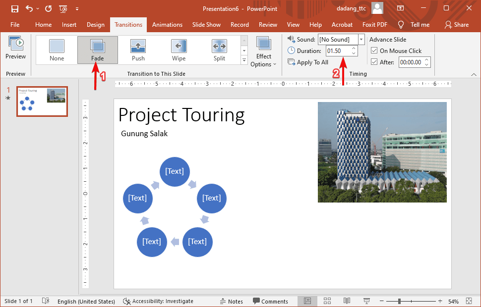Transitions vs Animations, Animation Pane
