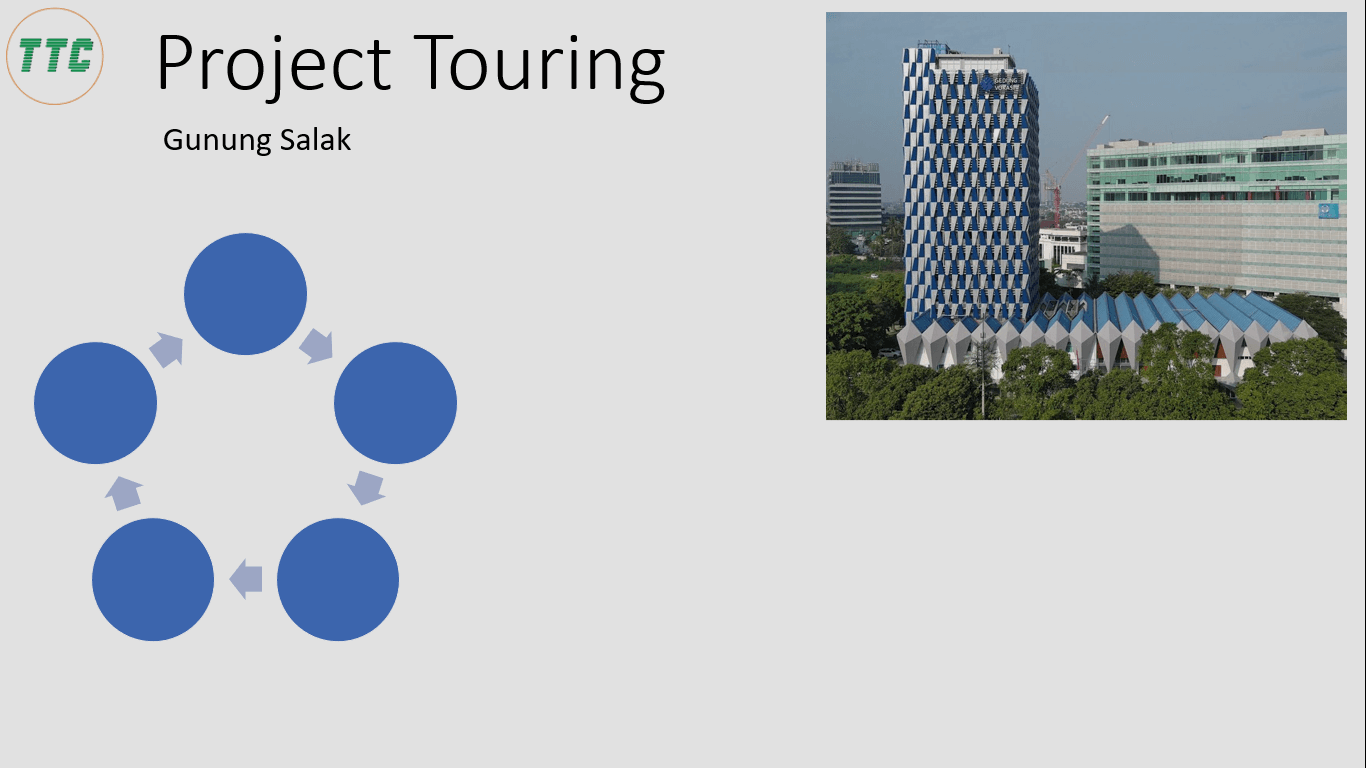 Presenter View dengan catatan