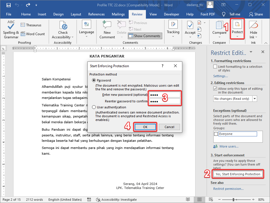 Mulai Enforce Protection