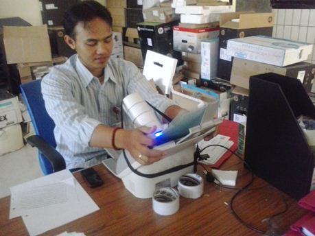 Kegiatan Scan Dokumen